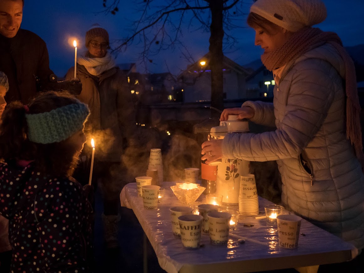 News » Lausner Weihnachtsfeier am 24.12.21 auf dem Kirchplatz