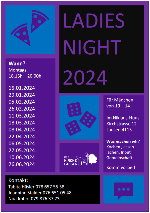 Event, Lager & Seminare » 2024-02/03 Ladies Night