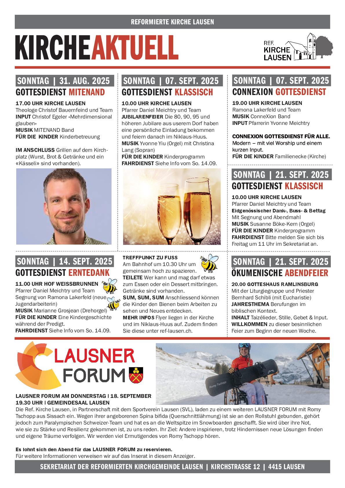 News » KIRCHE AKTUELL | Monat September 2025