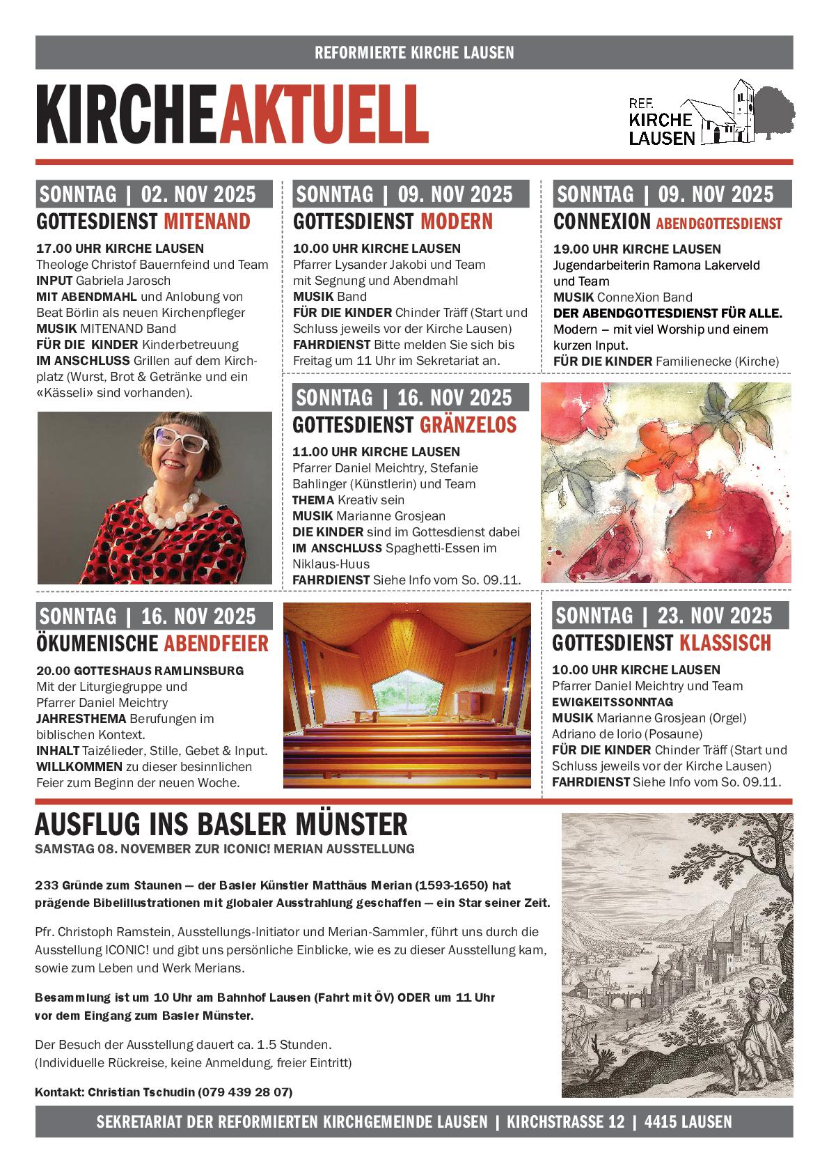 News » KIRCHE AKTUELL | Monat November 2025