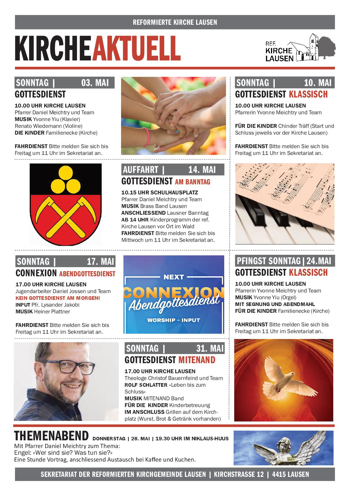 News » KIRCHE AKTUELL | Monat Mai 2026