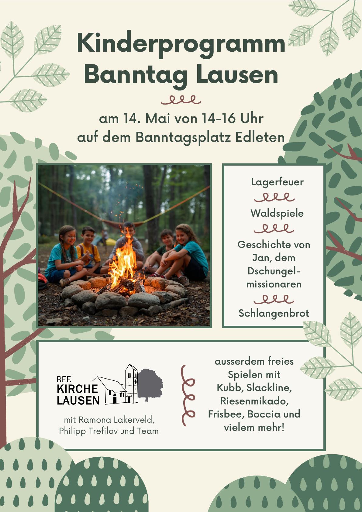 Event, Lager & Seminare » 2026-05-14-Kinderprogramm auf dem Banntagsplatz