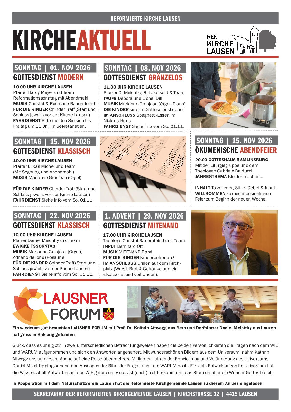 News » KIRCHE AKTUELL | Monat November 2026